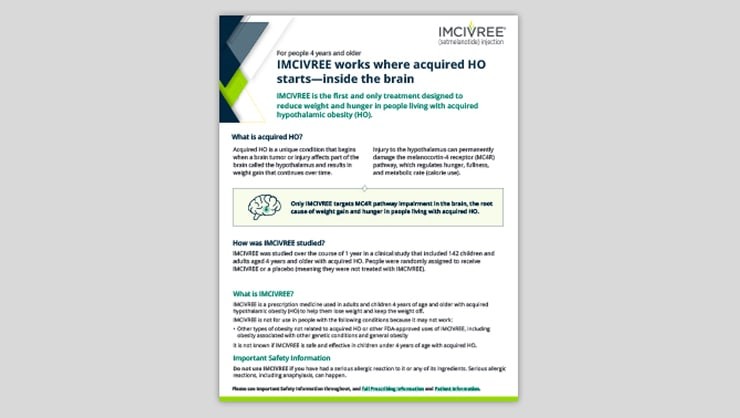IMCIVREE Fact Sheet